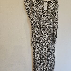Mango NWT Floral Maxi Dress In Size S